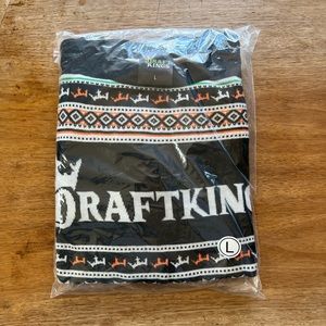 NEW L DraftKings Christmas Sweater